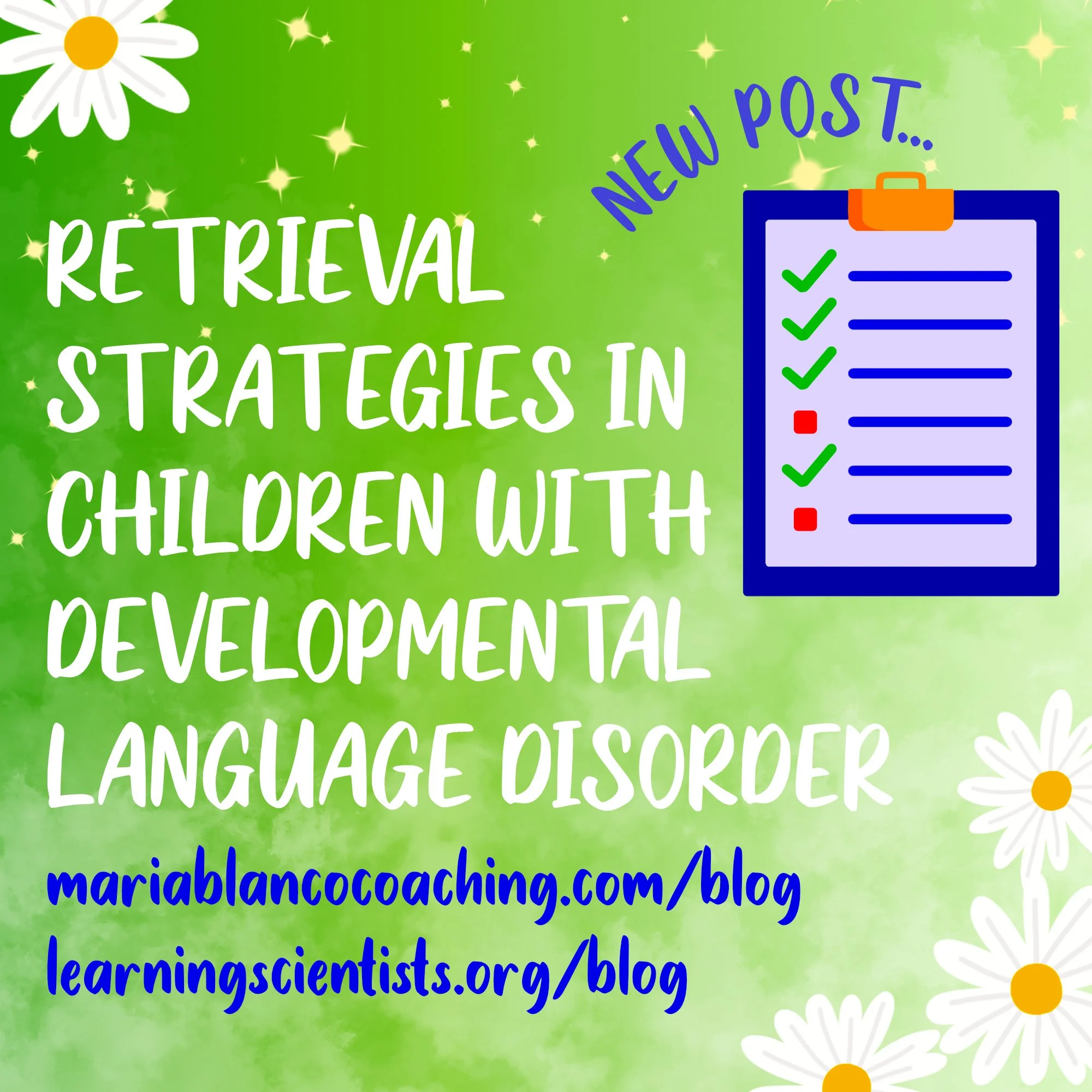 Retrieval Strategies in Children with Developmental Language